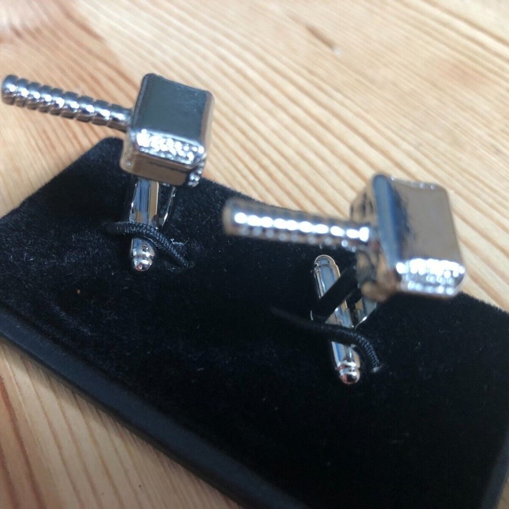 CUFFLINKS for dress shirt THOR HAMMER MARVEL RAGNAROK Cuff Links Prom Groom